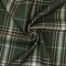 Green-Black-Multi Wool Polyester Plaid Shirting Woven Fabric By the Yard